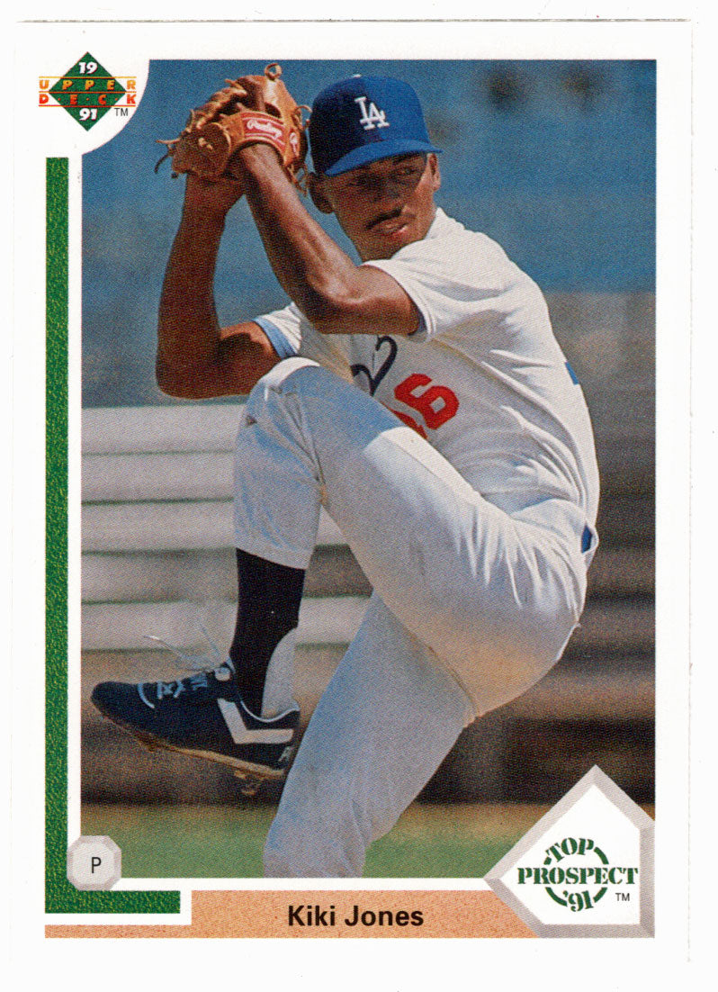 Kiki Jones - Los Angeles Dodgers - Top Prospect (MLB Baseball Card) 1991 Upper Deck # 59 Mint