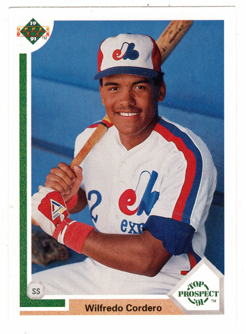 Wil Cordero RC - Montreal Expos - Top Prospect (MLB Baseball Card) 1991 Upper Deck # 59 Mint