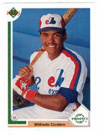 Wil Cordero RC - Montreal Expos - Top Prospect (MLB Baseball Card) 1991 Upper Deck # 59 Mint