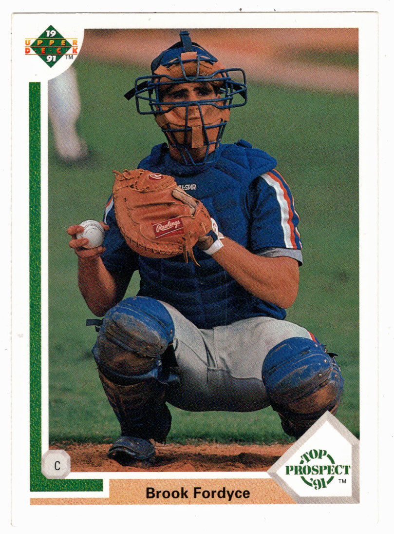 Brook Fordyce RC - New York Mets - Top Prospect (MLB Baseball Card) 1991 Upper Deck # 64 Mint