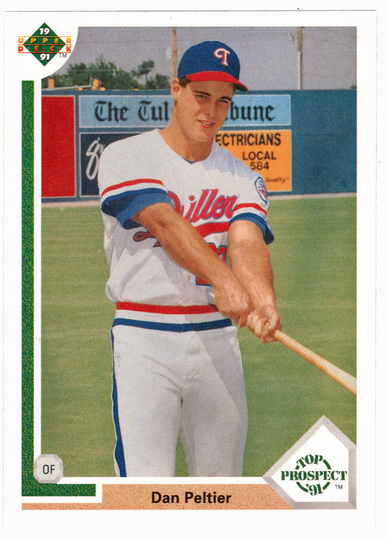 Dan Peltier RC - Texas Rangers - Top Prospect (MLB Baseball Card) 1991 Upper Deck # 69 Mint