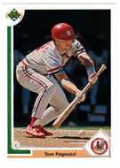 Tom Pagnozzi - St. Louis Cardinals (MLB Baseball Card) 1991 Upper Deck # 91 Mint