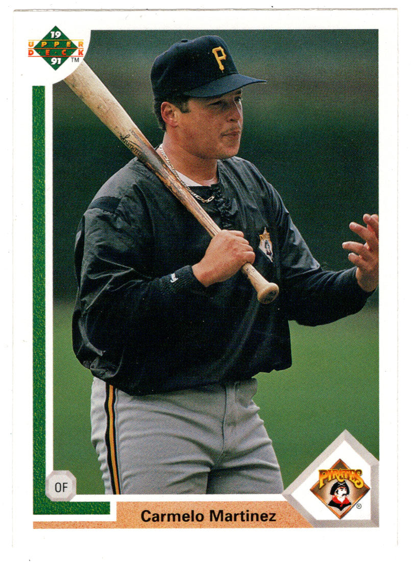 Carmelo Martinez - Pittsburgh Pirates (MLB Baseball Card) 1991 Upper Deck # 92 Mint