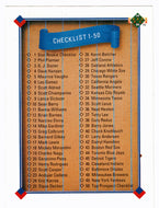 Checklist # 1 (# 1 - # 100) (MLB Baseball Card) 1991 Upper Deck # 100 Mint