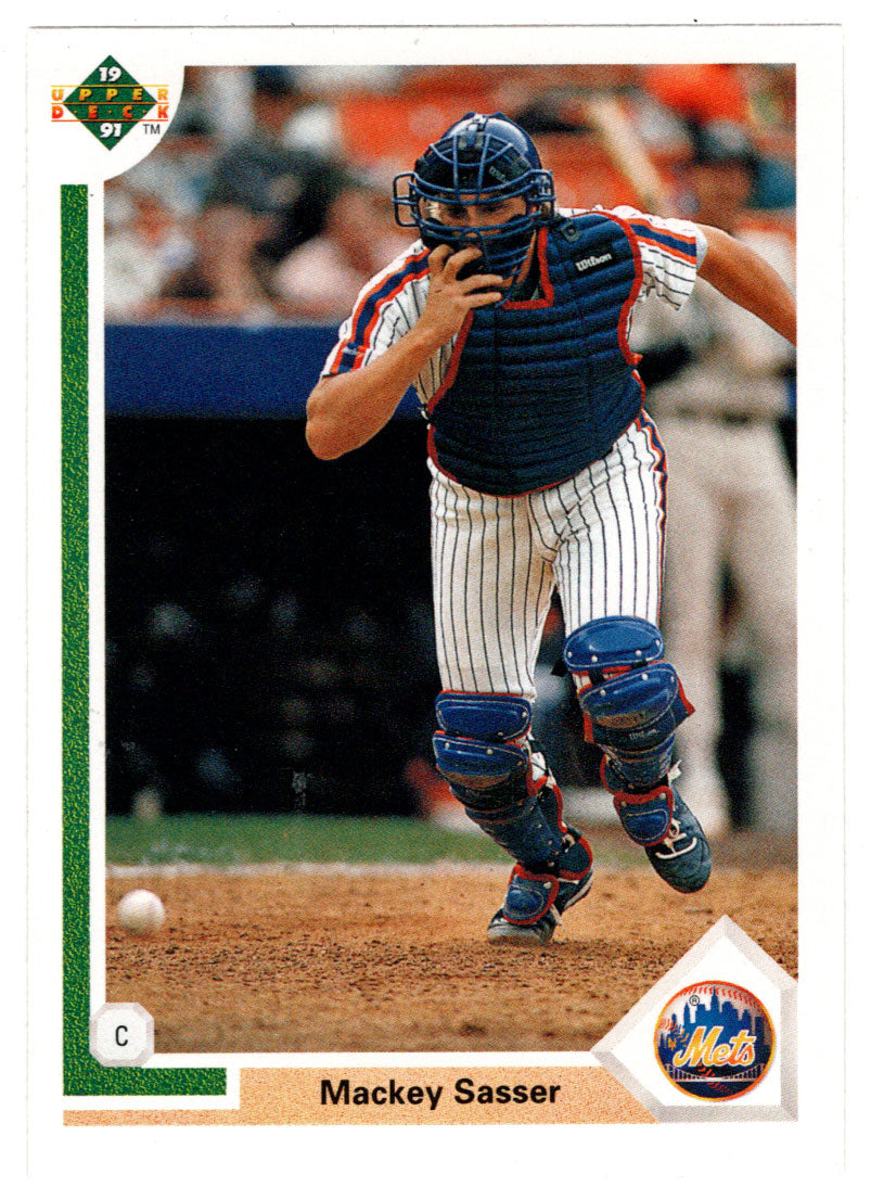 Mackey Sasser - New York Mets (MLB Baseball Card) 1991 Upper Deck # 103 Mint