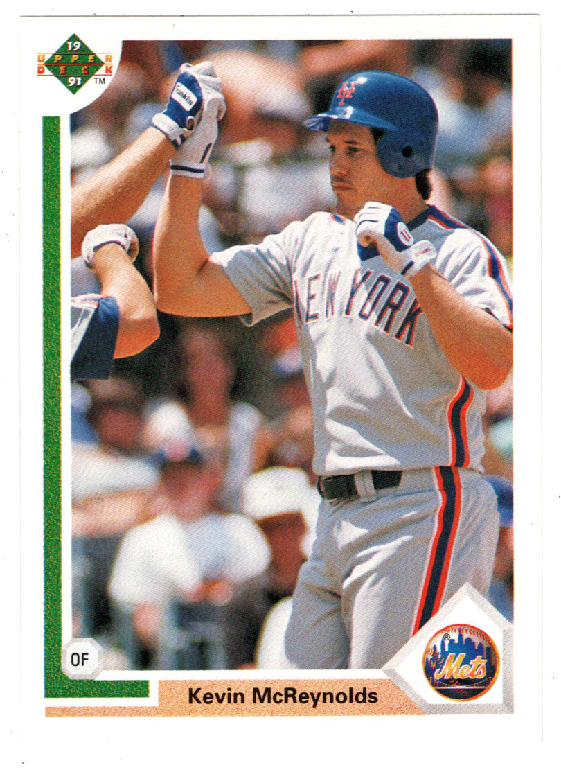 Kevin McReynolds - New York Mets (MLB Baseball Card) 1991 Upper Deck # 105 Mint