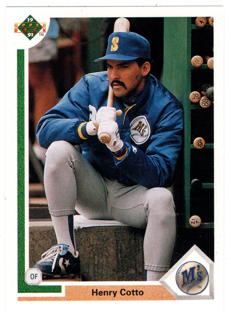 Henry Cotto - Seattle Mariners (MLB Baseball Card) 1991 Upper Deck # 110 Mint