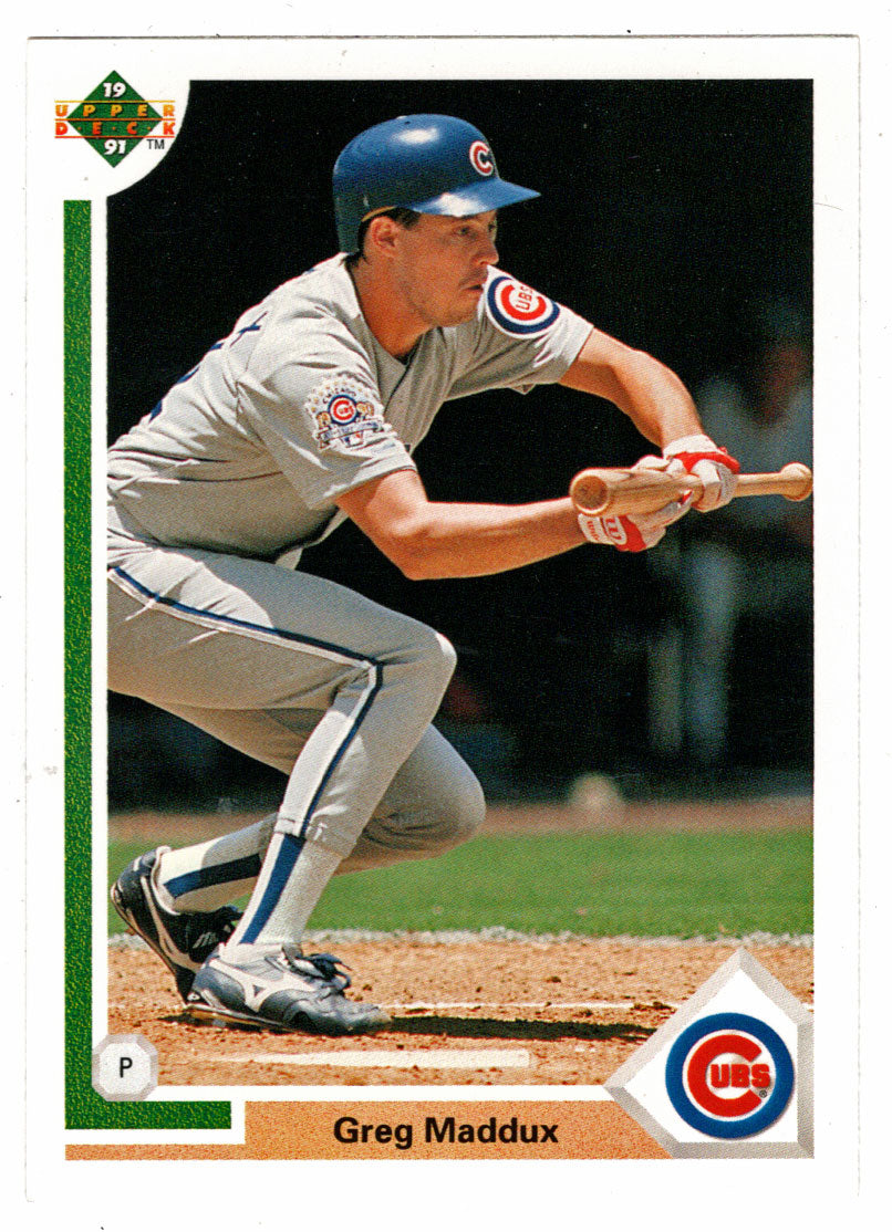 Greg Maddux - Chicago Cubs (MLB Baseball Card) 1991 Upper Deck # 115 Mint