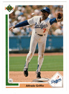 Alfredo Griffin - Los Angeles Dodgers (MLB Baseball Card) 1991 Upper Deck # 119 Mint