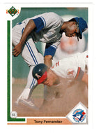 Tony Fernandez - Toronto Blue Jays (MLB Baseball Card) 1991 Upper Deck # 126 Mint