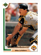 Mike LaValliere - Pittsburgh Pirates (MLB Baseball Card) 1991 Upper Deck # 129 Mint