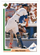 Mike Scioscia - Los Angeles Dodgers (MLB Baseball Card) 1991 Upper Deck # 139 Mint