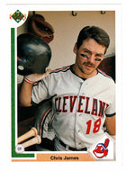 Chris James - Cleveland Indians (MLB Baseball Card) 1991 Upper Deck # 140 Mint