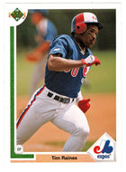 Tim Raines - Montreal Expos (MLB Baseball Card) 1991 Upper Deck # 143 Mint