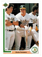 Ozzie Canseco - With Jose Canseco - Oakland Athletics (MLB Baseball Card) 1991 Upper Deck # 146 Mint