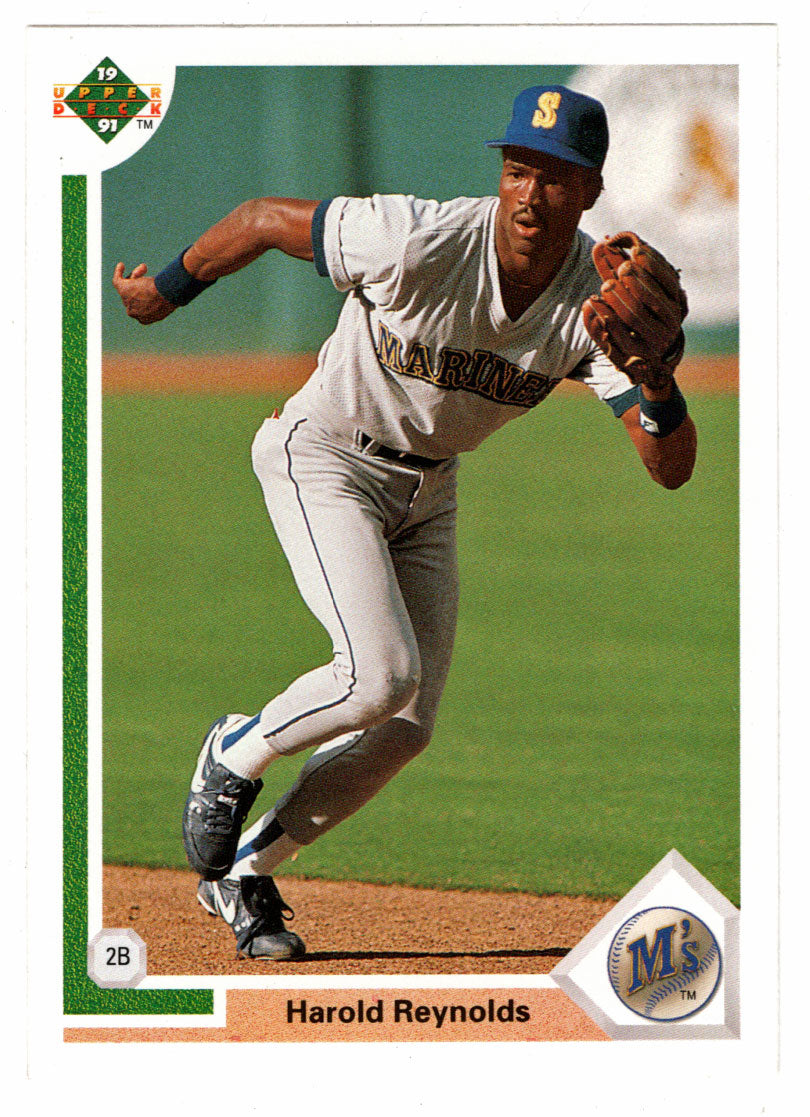 Harold Reynolds - Seattle Mariners (MLB Baseball Card) 1991 Upper Deck # 148 Mint