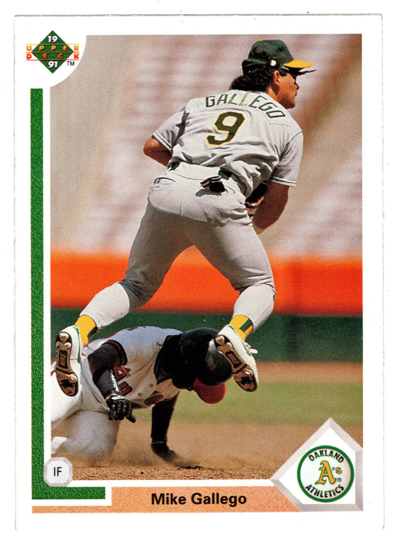 Mike Gallego - Oakland Athletics (MLB Baseball Card) 1991 Upper Deck # 151 Mint