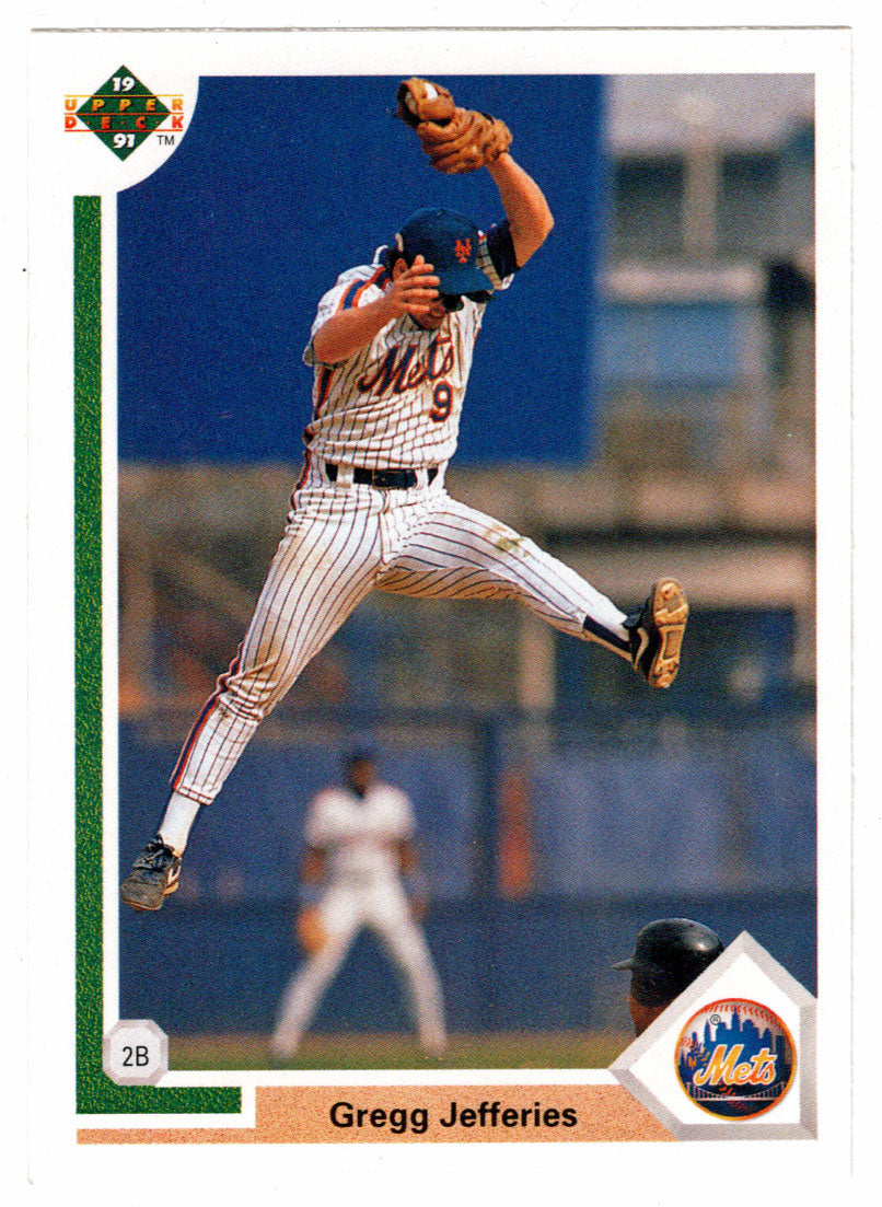 Gregg Jefferies - New York Mets (MLB Baseball Card) 1991 Upper Deck # 156 Mint