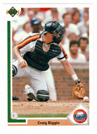 Craig Biggio - Houston Astros (MLB Baseball Card) 1991 Upper Deck # 158 Mint