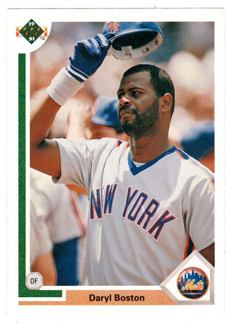 Daryl Boston - New York Mets (MLB Baseball Card) 1991 Upper Deck # 159 Mint
