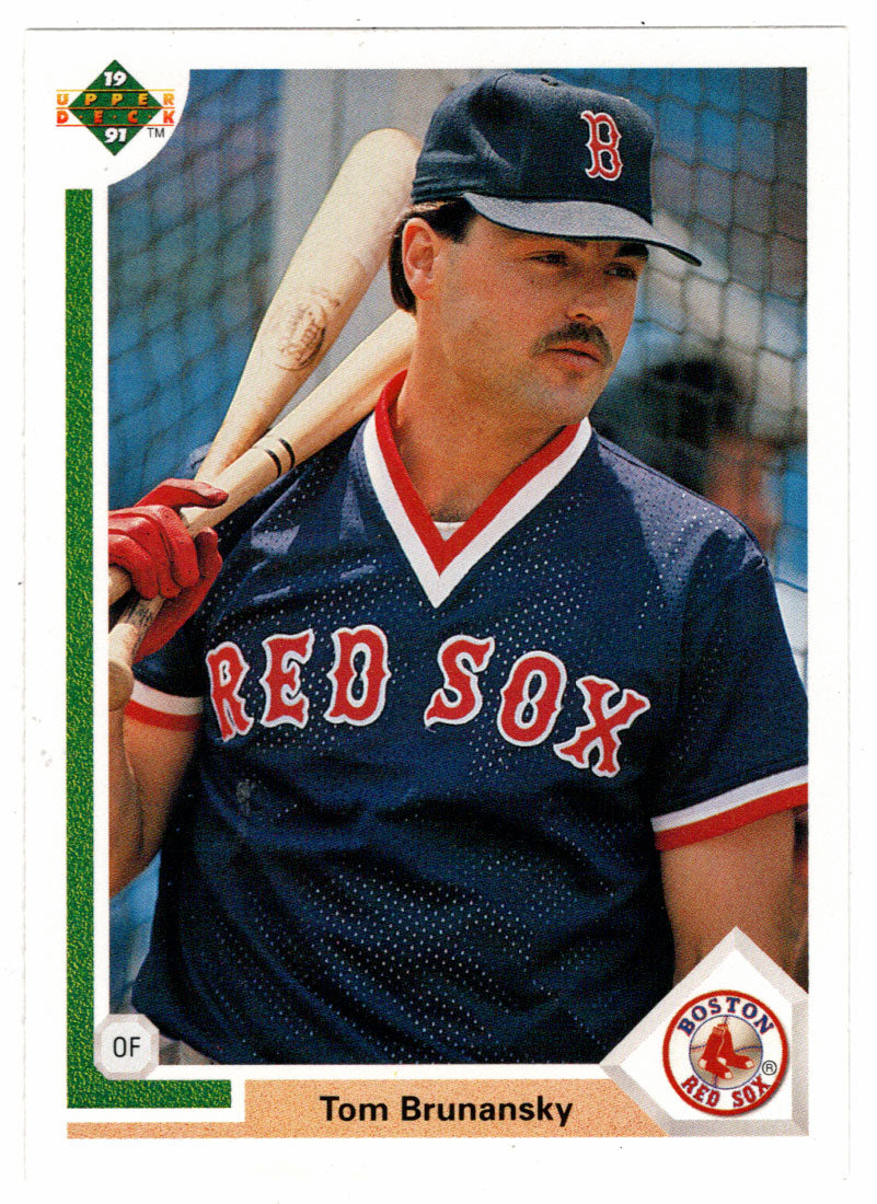 Tom Brunansky - Boston Red Sox (MLB Baseball Card) 1991 Upper Deck # 163 Mint