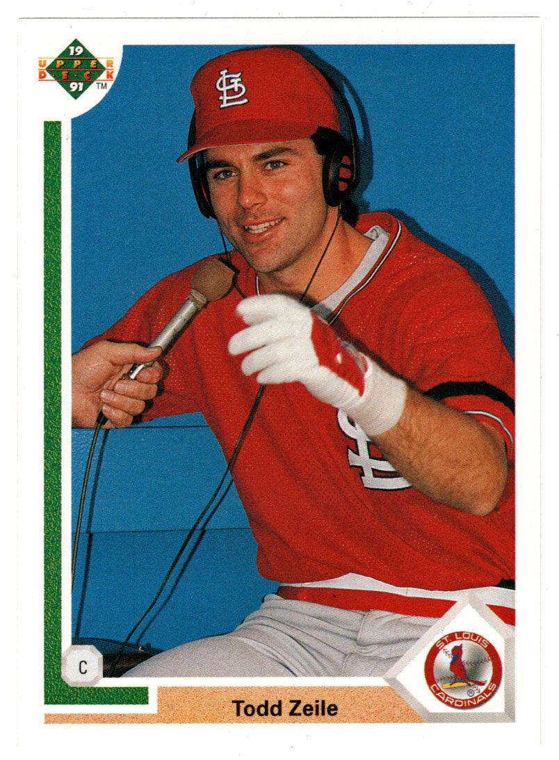 Todd Zeile - St. Louis Cardinals (MLB Baseball Card) 1991 Upper Deck # 164 Mint