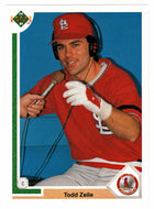 Todd Zeile - St. Louis Cardinals (MLB Baseball Card) 1991 Upper Deck # 164 Mint