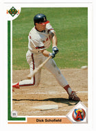 Dick Schofield - California Angels (MLB Baseball Card) 1991 Upper Deck # 169 Mint