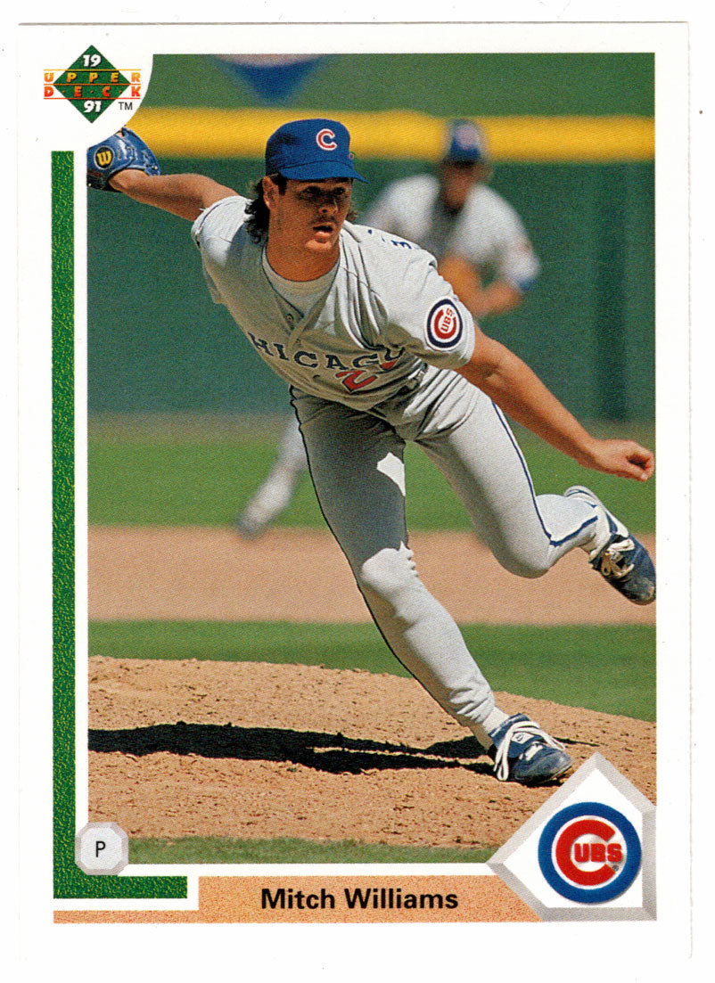 Mitch Williams - Chicago Cubs (MLB Baseball Card) 1991 Upper Deck # 173 Mint