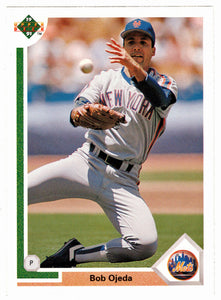 Bob Ojeda - New York Mets (MLB Baseball Card) 1991 Upper Deck # 179 Mint