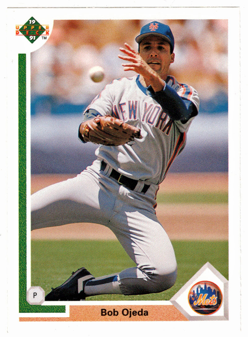 Bob Ojeda - New York Mets (MLB Baseball Card) 1991 Upper Deck # 179 Mint