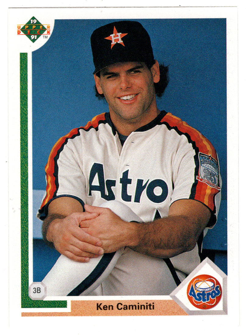 Ken Caminiti - Houston Astros (MLB Baseball Card) 1991 Upper Deck # 180 Mint