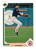 Luis Rivera - Boston Red Sox (MLB Baseball Card) 1991 Upper Deck # 182 Mint