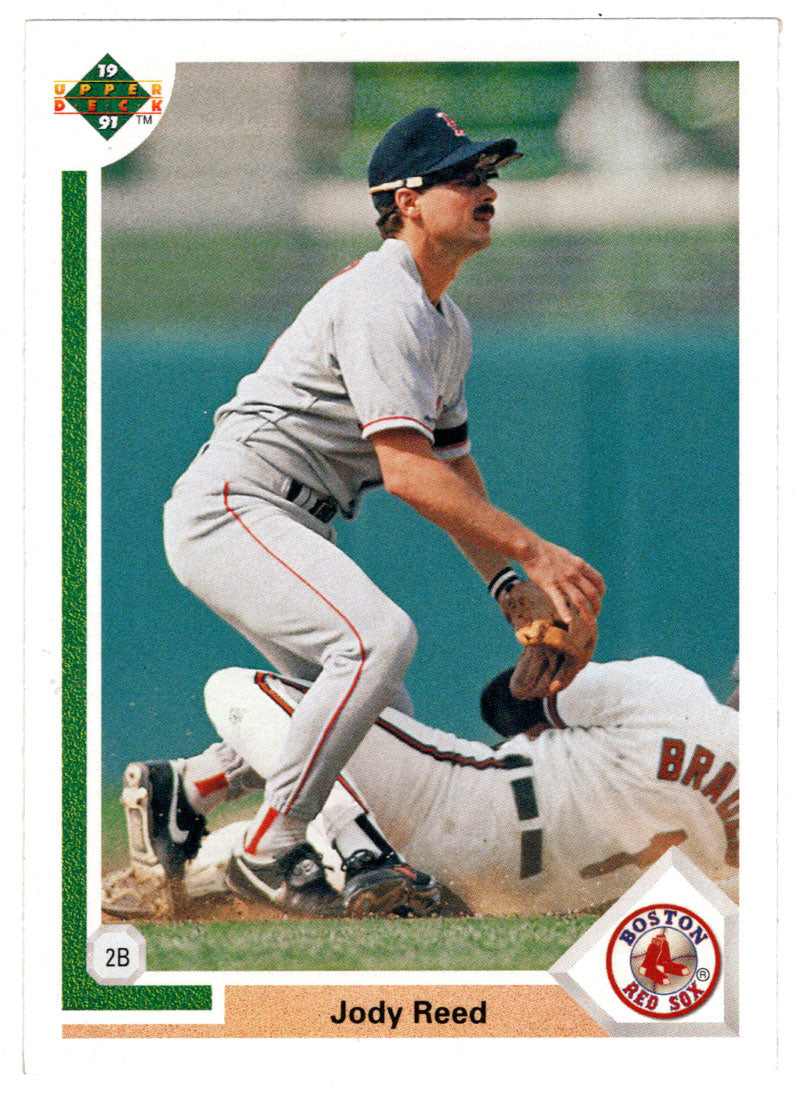 Jody Reed - Boston Red Sox (MLB Baseball Card) 1991 Upper Deck # 184 Mint