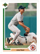 Jody Reed - Boston Red Sox (MLB Baseball Card) 1991 Upper Deck # 184 Mint