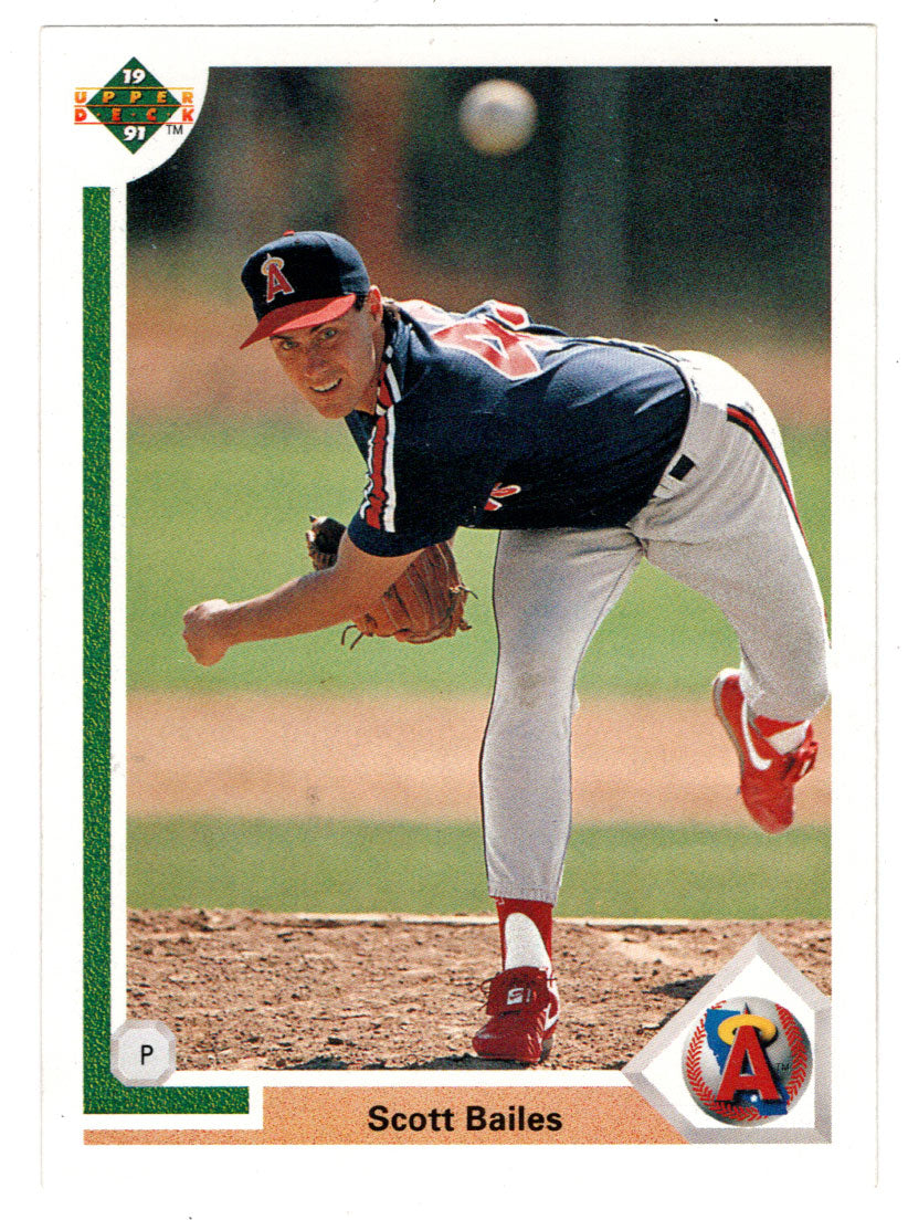 Scott Bailes - California Angels (MLB Baseball Card) 1991 Upper Deck # 190 Mint