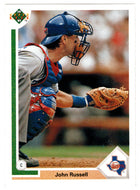John Russell- Texas Rangers (MLB Baseball Card) 1991 Upper Deck # 191 Mint