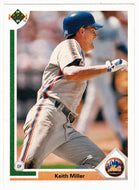 Keith Miller - New York Mets (MLB Baseball Card) 1991 Upper Deck # 196 Mint