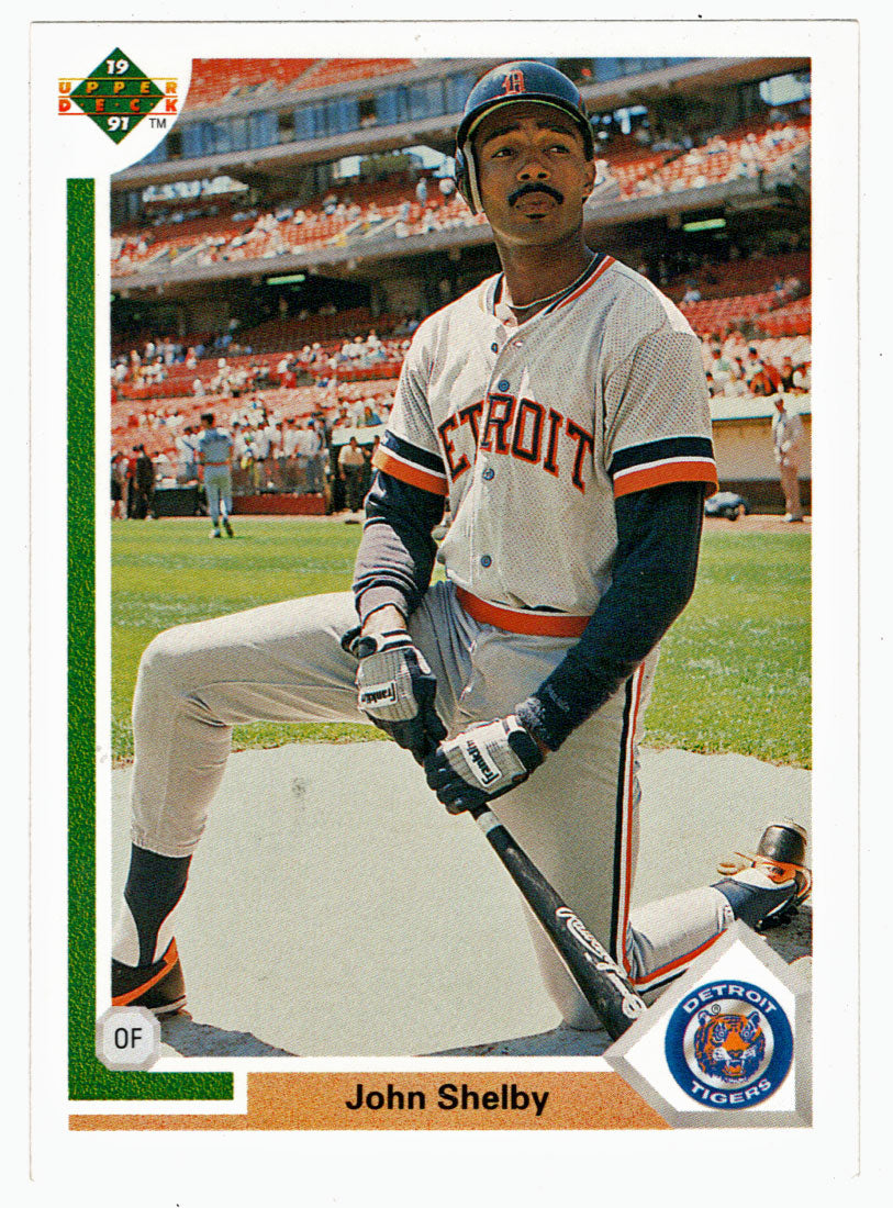 John Shelby - Detroit Tigers (MLB Baseball Card) 1991 Upper Deck # 201 Mint