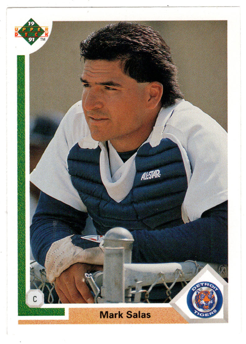 Mark Salas - Detroit Tigers (MLB Baseball Card) 1991 Upper Deck # 205 Mint
