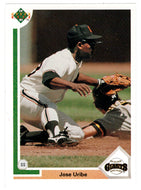Jose Uribe - San Francisco Giants (MLB Baseball Card) 1991 Upper Deck # 207 Mint