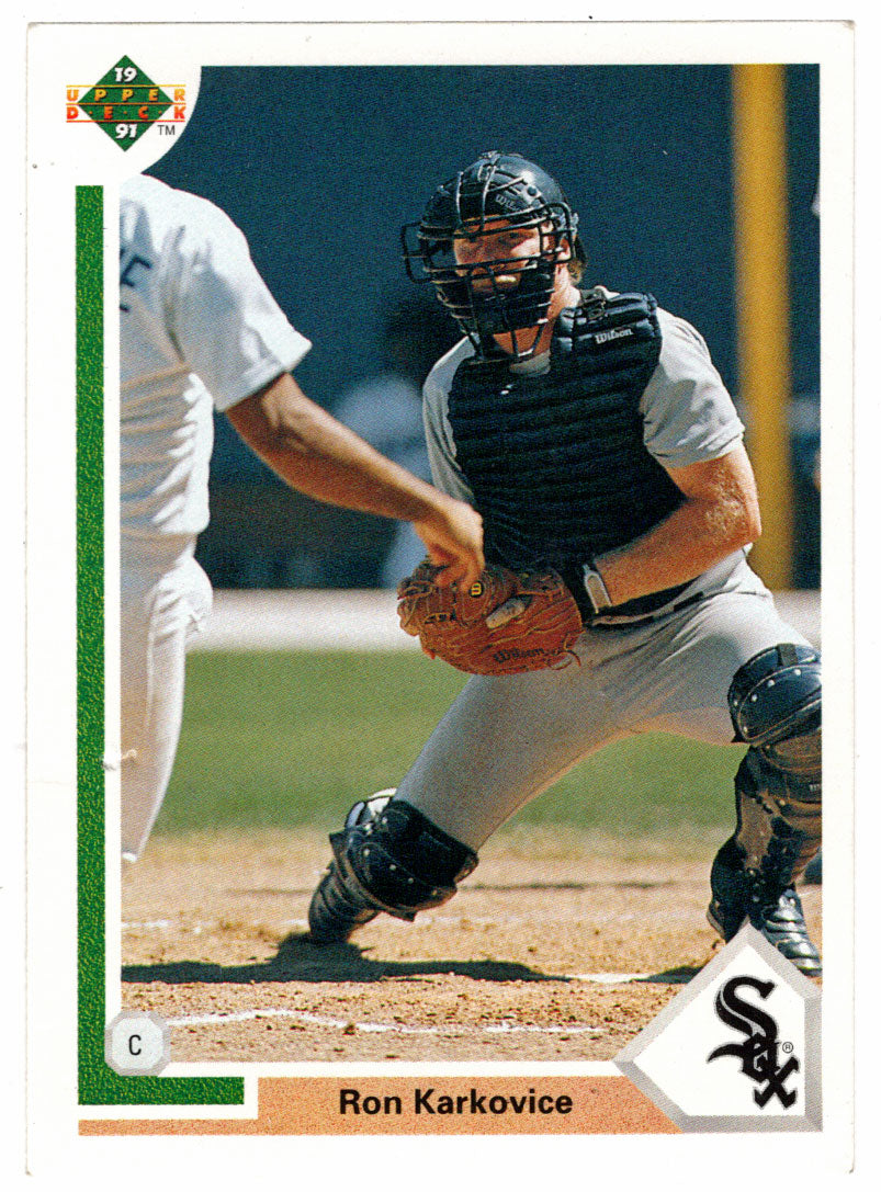 Ron Karkovice - Chicago White Sox (MLB Baseball Card) 1991 Upper Deck # 209 Mint