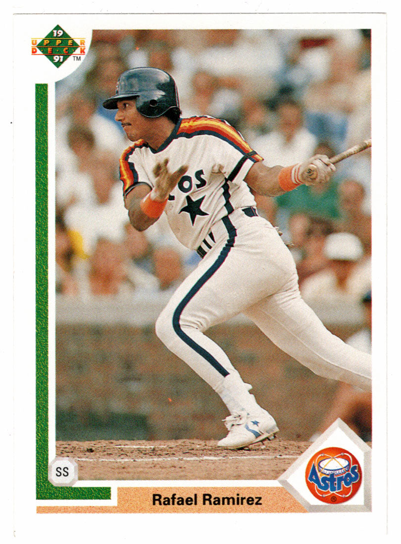 Rafael Ramirez - Houston Astros (MLB Baseball Card) 1991 Upper Deck # 210 Mint