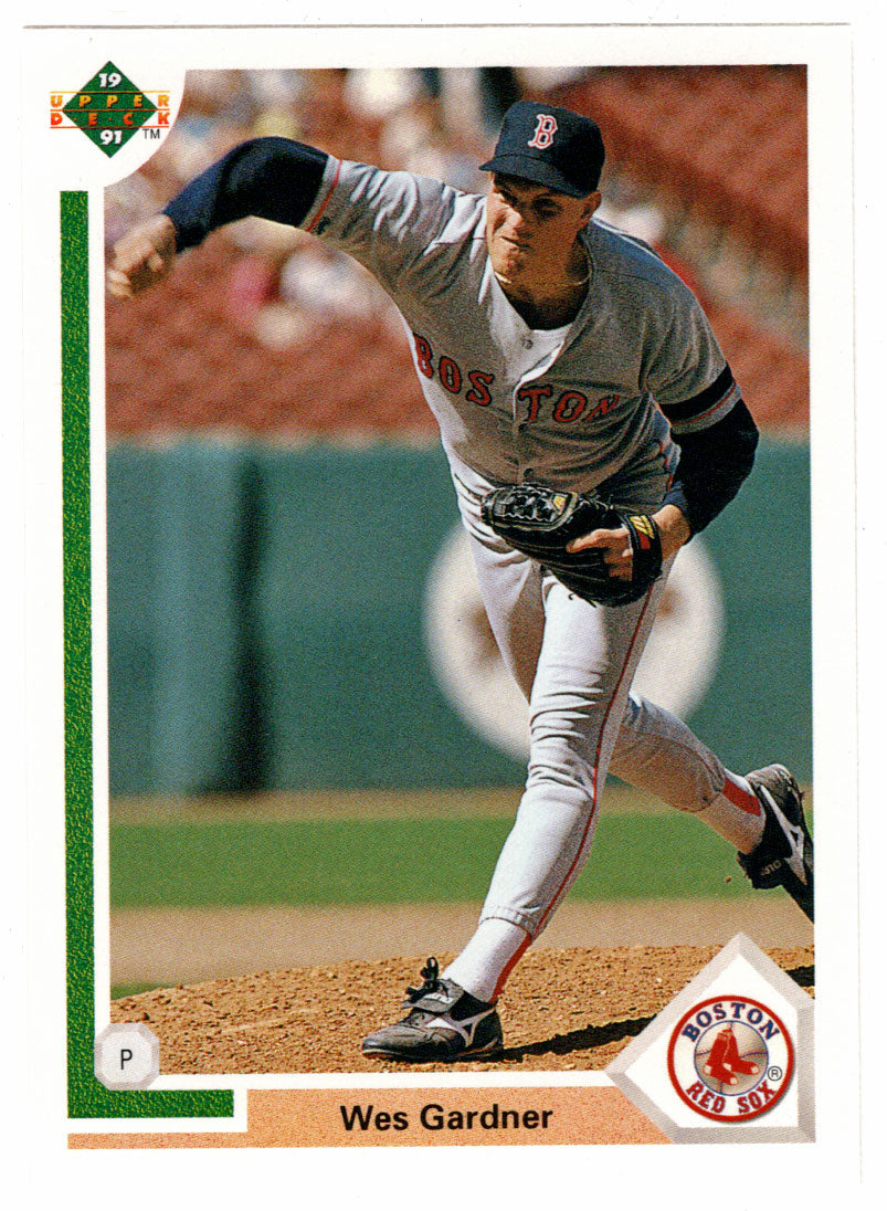 Wes Gardner - Boston Red Sox (MLB Baseball Card) 1991 Upper Deck # 214 Mint