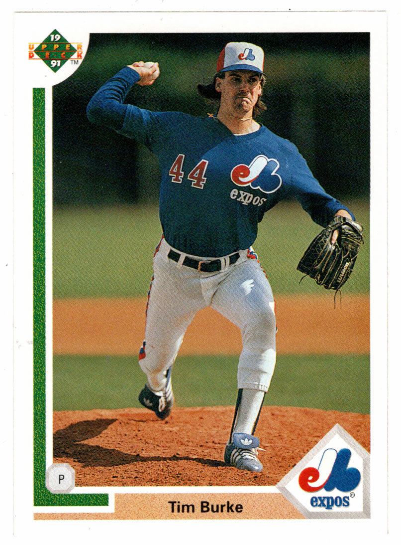 Tim Burke - Montreal Expos (MLB Baseball Card) 1991 Upper Deck # 215 Mint