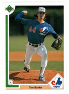 Tim Burke - Montreal Expos (MLB Baseball Card) 1991 Upper Deck # 215 Mint