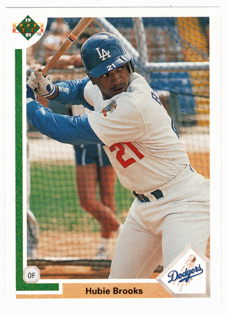 Hubie Brooks - Los Angeles Dodgers (MLB Baseball Card) 1991 Upper Deck # 217 Mint