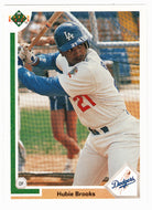 Hubie Brooks - Los Angeles Dodgers (MLB Baseball Card) 1991 Upper Deck # 217 Mint