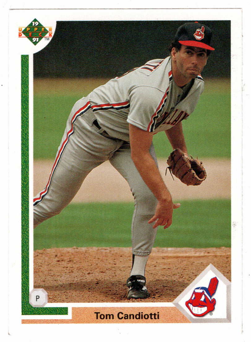 Tom Candiotti - Cleveland Indians (MLB Baseball Card) 1991 Upper Deck # 218 Mint