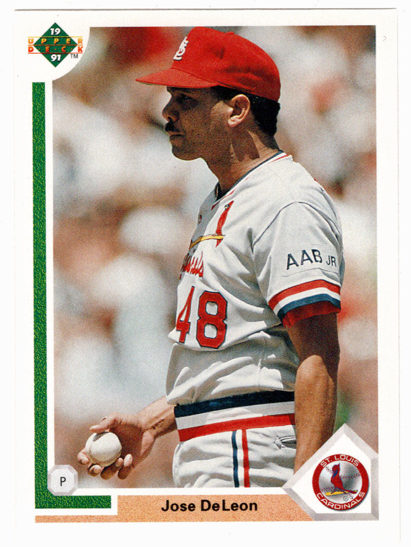 Jose DeLeon - St. Louis Cardinals (MLB Baseball Card) 1991 Upper Deck # 220 Mint